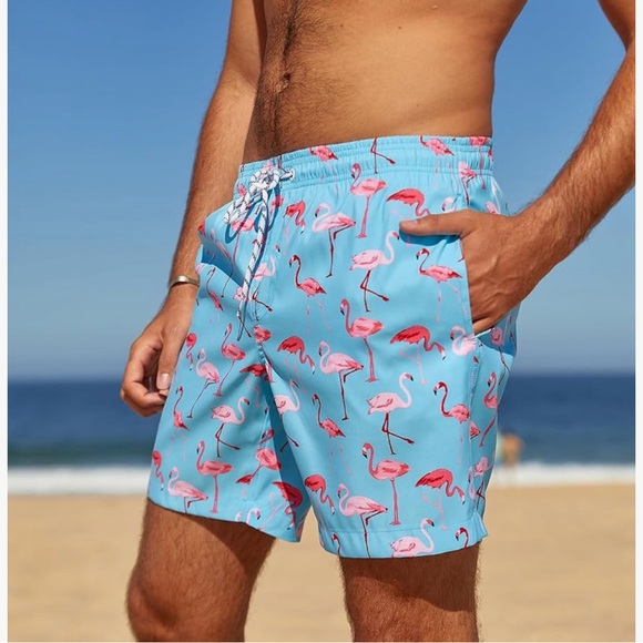 NWOT Men’s swim trunks Medium - Picture 2 of 5